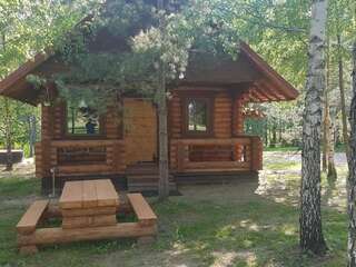 Кемпинги Eco-friendly Camping Oskalns Цесис Четырехместный номер с террасой-1