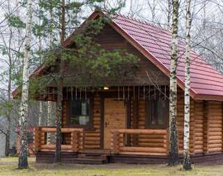 Кемпинги Eco-friendly Camping Oskalns Цесис Семейный номер с террасой-12